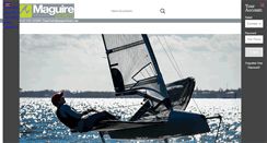 Desktop Screenshot of maguireboats.com