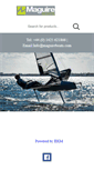 Mobile Screenshot of maguireboats.com